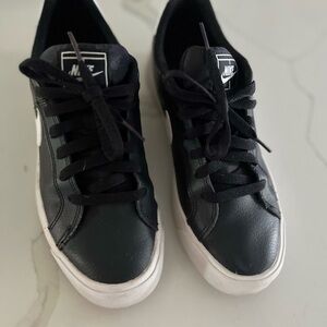 Nike Black and White Court Royale